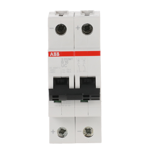 Disjoncteur B-Char., 10kA, 16 A, 2P 2CDS272065R0165