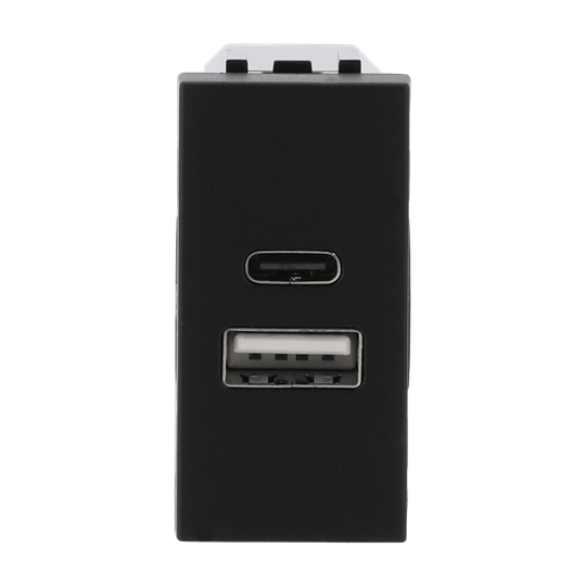 Toma cargador USB-A+C 10,5W - 1M - NT