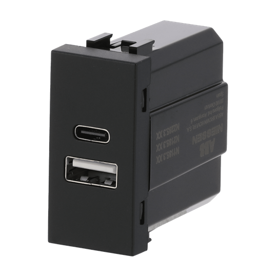 Toma cargador USB-A+C 10,5W - 1M - NT