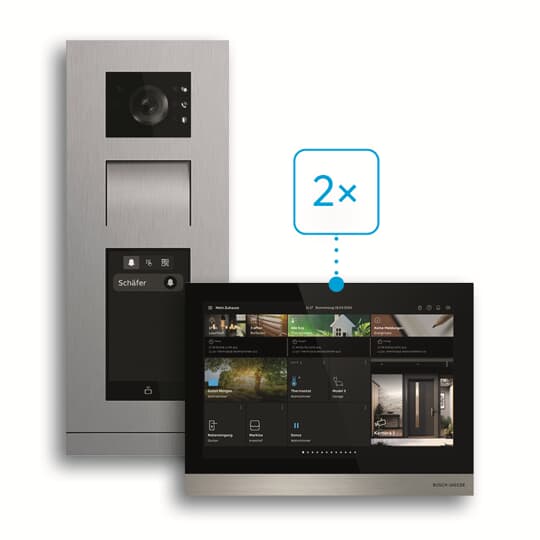Einfamilienhaus-Set Video Premium, Welcome IP, Unterputz