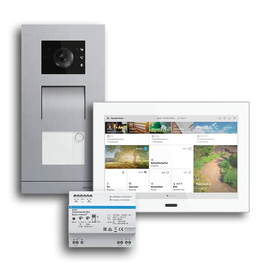 Einfamilienhaus-Set Video Advanced, Welcome 2-Draht, Unterputz