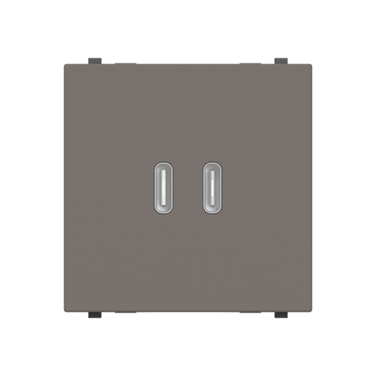 Cargador USB-C+C 30W - 2M - BL