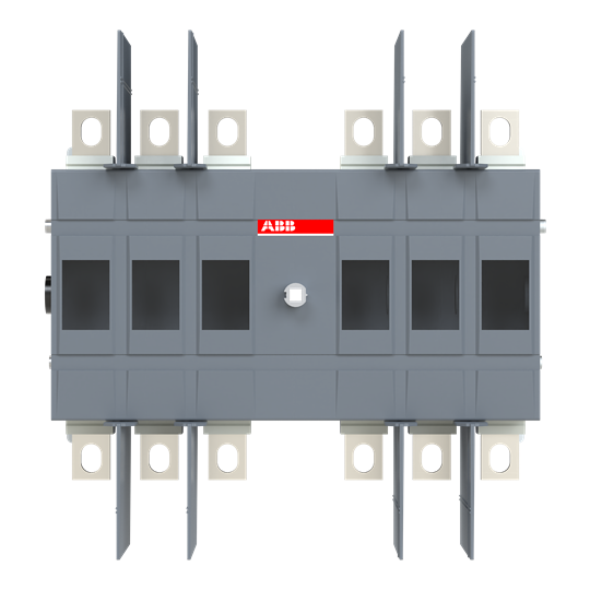 Interrupteur de déconnexion DC 6 pôles 100 A, sans poignée ni arbre