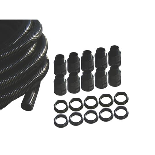 H/B Komfortpaket Inhalt: 10m KFL20/GR, 10xKF20/M20/A/GR 10 Gegenmuttern, IP66,