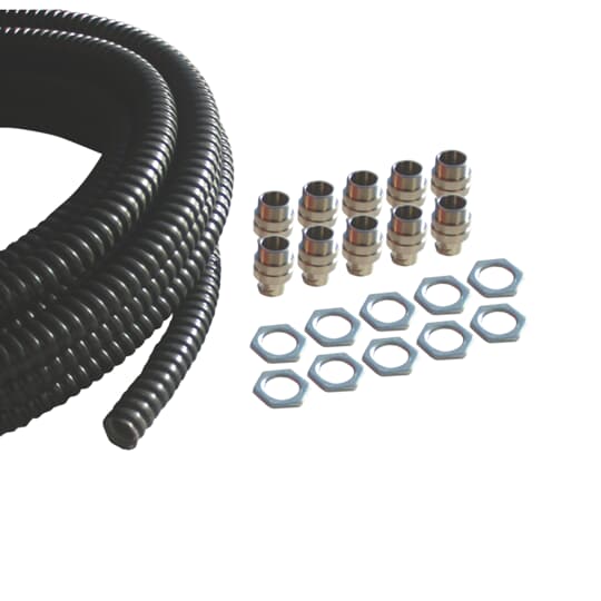 Komfortpaket Metall 10m SP20/BL, 5x SP20/M20/A und 5x SP20/M20/B, 10x PCLIP/20