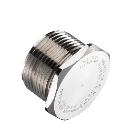 M32 HEX STOPPING PLUG NICKEL PLATED