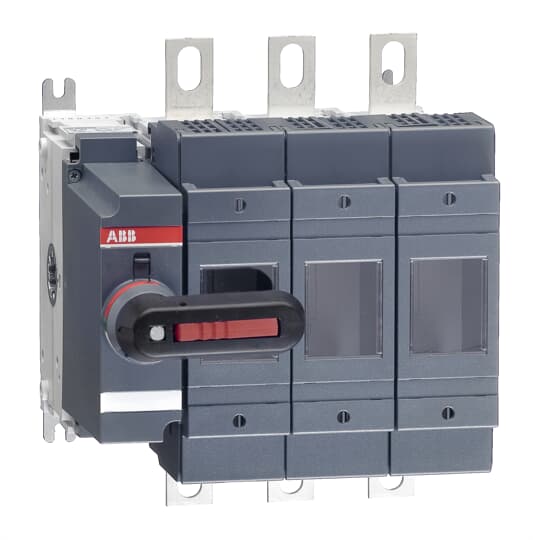 ABB  FUSE SWITCH DISCONNECTOR 3P, 200A DIN 0 INCL. HANDGREEP VOOR DIRECT BEDIENING - OS200D03K