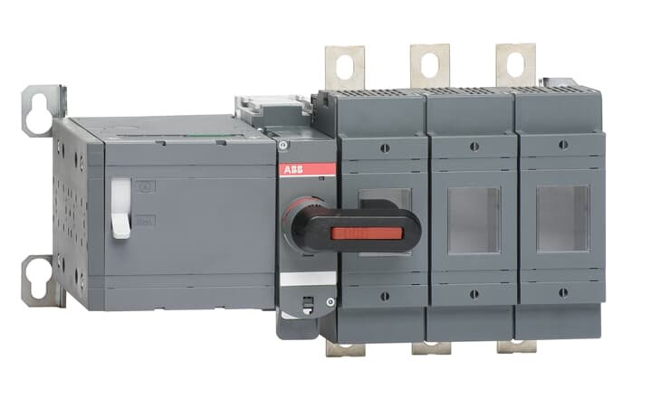 ABB  FUSE SWITCH DISCONNECTOR, 400 A, 3P MOTOR BEDIEND 220...240 V FUSE FORMAAT: 0, 1, 2 - OSM400D3M230C