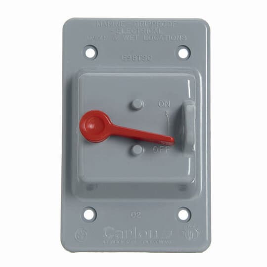 TOGGLE SWITCH WP COVER-GREY
