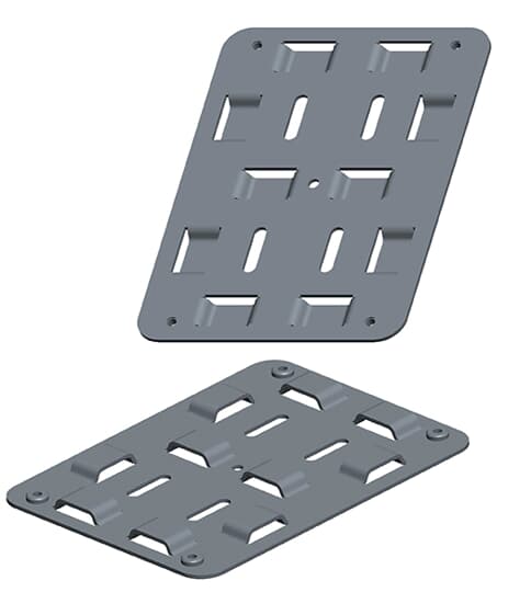 PACK 2 HY-LED MOUNTING BRACKET, Hyled Montage-Set Zubehör