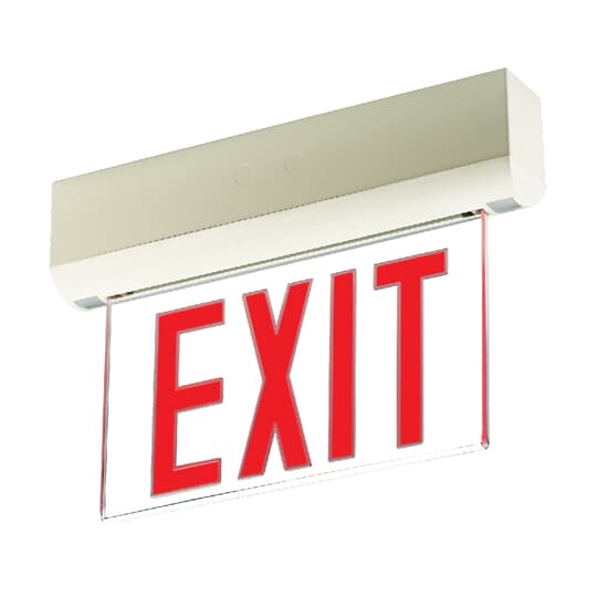 BRLX1NRM-C | Prestige Edge-Lit Series | Exit Signs and Combination ...